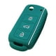 thumbnail image 5 of Protector De La Chaqueta De La Cubierta De La Llave Del Control Remoto Del Coche De Silicona Para Golf VW Sagitar Polo Verde Oscuro, 5 of 5