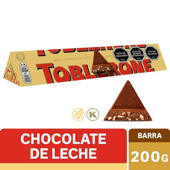 Chocolate Toblerone Leche, 200 g