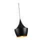 thumbnail image 3 of Lámpara Colgante Moderna Lámpara De Techo Iluminación Colgante Para Sala De Estar Bar Hogar Guitarra Negro 30x23cm, 3 of 5