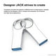 thumbnail image 4 of Pendrive Llavero 2tb + Adaptador Usb A Tipo C plateado 2 TB, 4 of 9