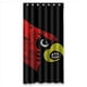 thumbnail image 1 of Cortina de ducha de los Louisville Cardinals, juego de cortina de baño con ganchos, tamaño 36 x 72 pulgadas, 1 of 3
