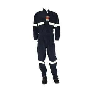 Búfalo - Overol Poplin Azul Talla L
