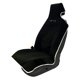 thumbnail image 1 of Funda de asiento de coche DryVaseat Premium, toalla de microfibra negra, 1 of 6