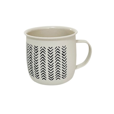 Decogreen - Tazón Biobamboo Enlozado Flechas