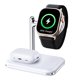 thumbnail image 1 of Soporte de carga MAKAQI 2 en 1 para Apple Watch y AirPods, 1 of 9