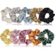 thumbnail image 1 of 10 paquetes de coleteros de satén sedoso para mujeres y niñas, bandas elásticas para el cabello, accesorios suaves para el cabello., 1 of 7