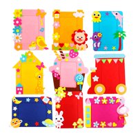 Bothyi - 9 Marcos De Fotos Coloridos Para Niños, Marco De Fotos Hecho A Mano Para Niños, Artes De Regalo