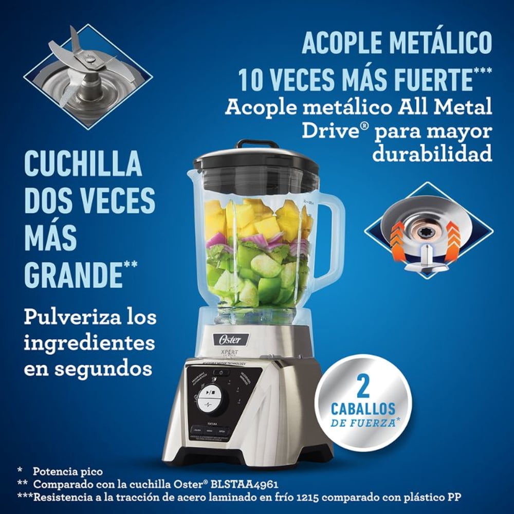 Oster Licuadora Xpert Series 2 L Niquelada BLST3B-CPG, foto 5