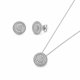 thumbnail image 5 of Conjunto Elegance Halo con baño de Oro 18K, 5 of 6
