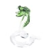 thumbnail image 5 of Adorno De Estatua De Serpiente Cobra Pequeña De Cristal, Accesorio De Mesa Para Entrada, Color Verde, 5 of 5