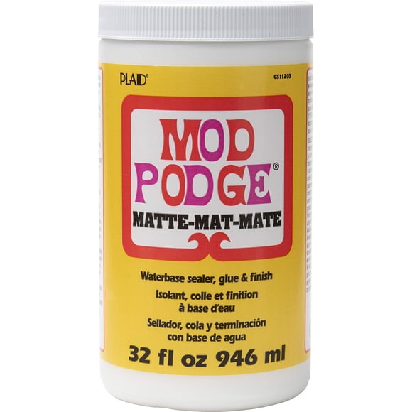 Sellador mate Mod Podge de Craft Solution, 946 ml, para madera y más