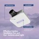 thumbnail image 3 of Ventilador de escape Broan-NuTone AR110LKVV SurfaceShield 110CFM, 3 of 7