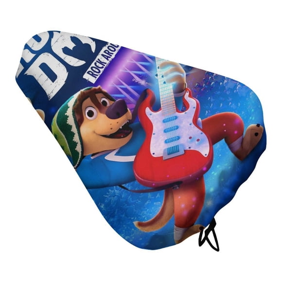Rock Dog Funda de Asiento de Bicicleta Impermeable, Cojín Elástico Suave, Protector contra Lluvia, Polvo y UV
