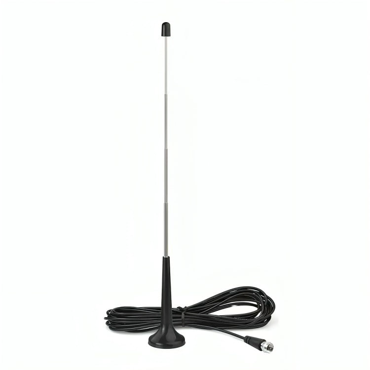 Genérico - Mini Antena Digital Para Tv Base Magnética