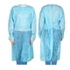 thumbnail image 2 of Bata de aislamiento Dealmed Blue desechable médica sin látex x10, 2 of 9