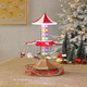 thumbnail image 2 of Adorno Carrusel Navideño En Movimiento Con Música Y Luce Led, 2 of 5