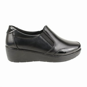 Zapato New Walk Plataforma Confort Negro