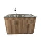 thumbnail image 1 of Kit Lavaplatos con mueble 120x50 Doble Cafe Secador Derecho, 1 of 4