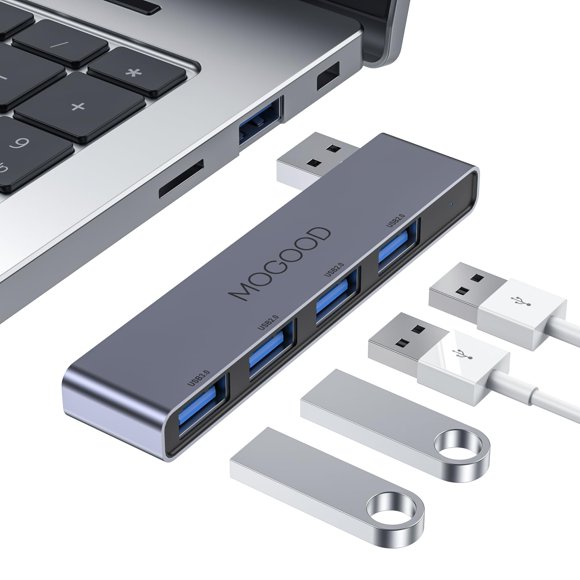 Concentrador USB MOGOOD 3.0 4 en 1 Multiport
