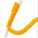 thumbnail image 5 of Pack Protector Resorte Espiral Naranjo + Cable Usb Compatible iPhone, 5 of 6