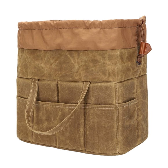 Bolso De La Cámara Bolso De La Fotografía Bolso De La Lente Conveniente Bolso De La Cámara DSLR Al Aire Libre Caqui