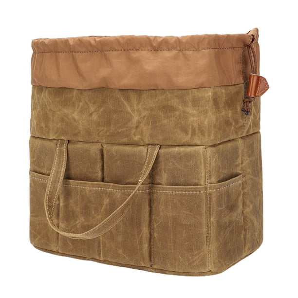 Bolso De La Cámara Bolso De La Fotografía Bolso De La Lente Conveniente Bolso De La Cámara DSLR Al Aire Libre Caqui