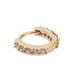 thumbnail image 1 of Peque?os Pendientes Huggie Cobre Zirconia Aro Pendientes Aro Dorado 6mm, 1 of 5