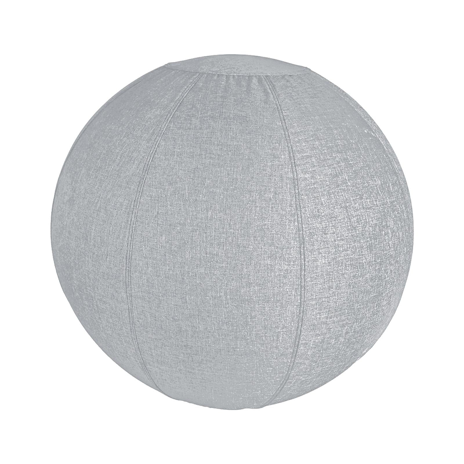 Magideal - Cubierta Para Pelota De Yoga, Cubierta Para Pelota De Ejercicio Con Cómodas Asas De Transporte, Antiarañazos, Antiexplosión, Cubierta Para Pelotas Par Gris 75 Cm