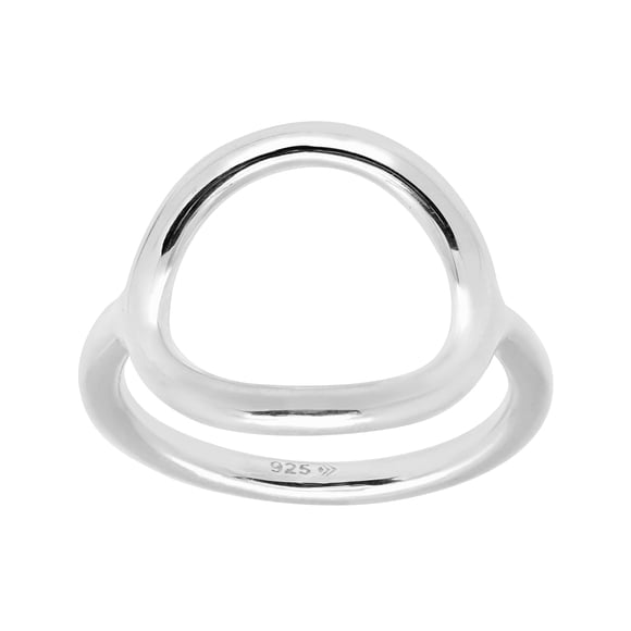 Anillo Karma Silpada de Plata de Ley Talla 12