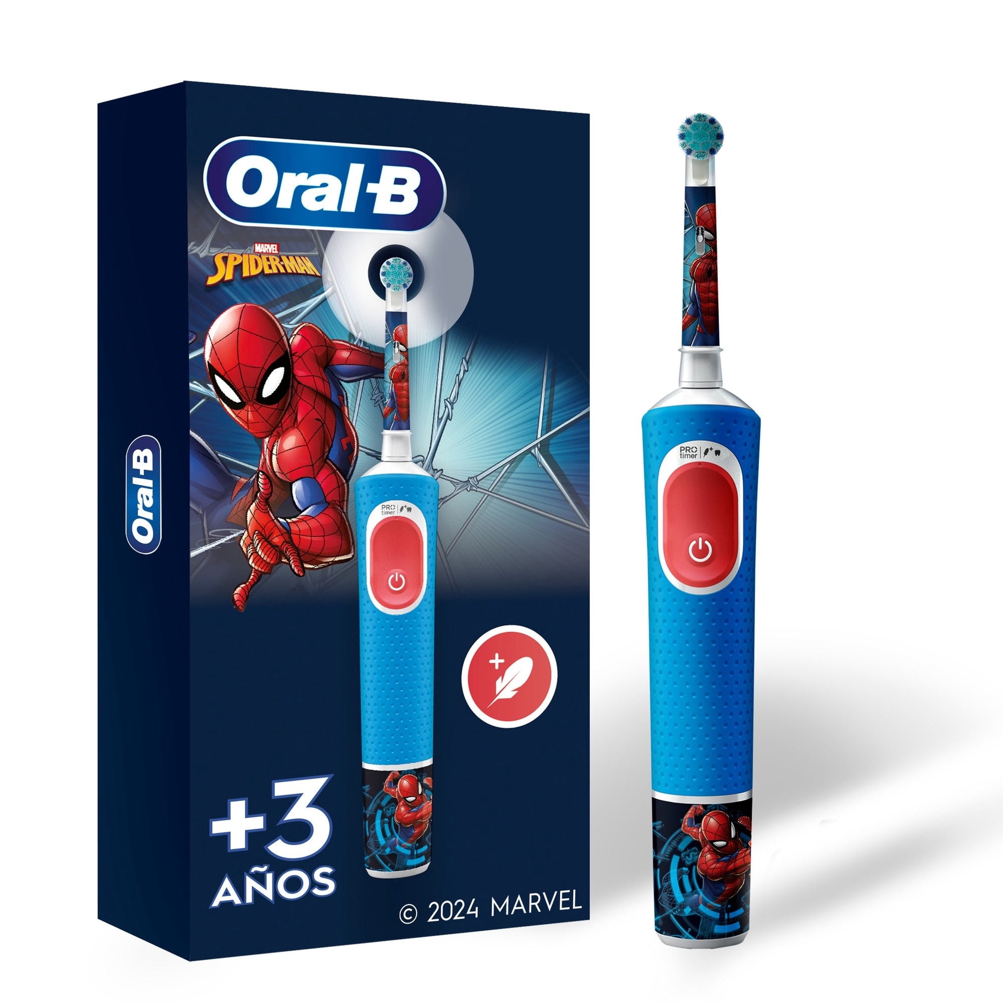 Oral-B - Cepillo De Dientes Eléctrico Marvel Spider-Man