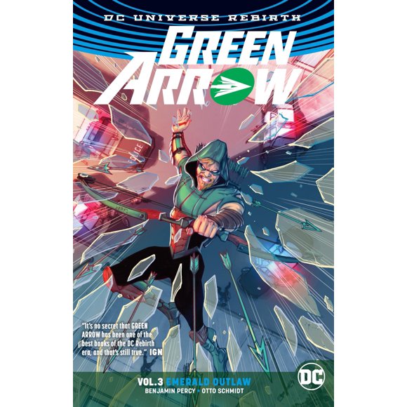 Libro DC Comics Green Arrow Vol. 3: Emerald Outlaw