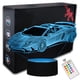 thumbnail image 1 of Lámpara LED 3D para coche con 16 colores y control remoto, 1 of 8