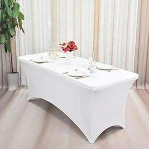Ventitas Candy Bar - Funda Mantel Elástica Para Mesa De Evento Rectangular