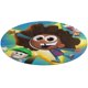 thumbnail image 1 of Los Padrinos Mágicos: Un Nuevo Deseo Alfombra Redonda de Felpa Coral, Antideslizante, No Desprende Pelusas, Lavable y Duradera para Salón, Dormitorio y Habitación de Niños 60cm, 1 of 6