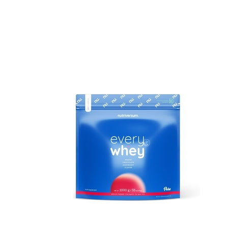 Proteina Every Whey White Chocolate Raspberry 1000Gr 33 Servicios - Nutriversum