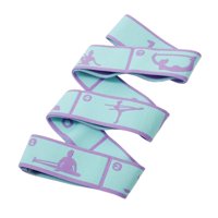 Magideal - Banda De Resistencia Entrenamiento De Ligamentos Yoga Auxiliar Cinturón De Estiramiento Correa Elástica Banda Elástica Para Ejercicios, Danza, Latina, , Azul