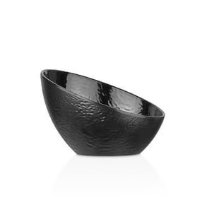 Kulsan - Bowl Melamina Borde Cascada Negro 16 X 16.5 Cm Linea Tilda
