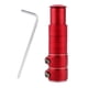 thumbnail image 1 of Extensor De Eje De Horquilla De Bicicleta Adaptador De Altura De Manillar De Bicicleta Para Bicicleta De Montaña Rojo 13cmx3.5cm, 1 of 5