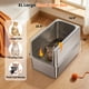 thumbnail image 4 of Caja de arena Aothey metálica XXL con control de olores y fácil limpieza, 4 of 6