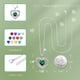 thumbnail image 3 of Collar Love Pendant Con Piedra De Nacimiento Para Mujer, 3 of 4