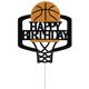 thumbnail image 3 of Adorno para pastel Dxsdgetue Baloncesto Feliz Cumpleaños, 3 of 8