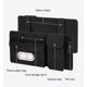 thumbnail image 3 of Caddy LASASTORE 32x15 cm Cuero de Ante - Negro, 3 of 8