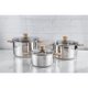 thumbnail image 2 of Bateria De Cocina 6 Piezas Vitta Norwich Acero Inoxidable, 2 of 7