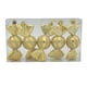 thumbnail image 1 of 5x Adornos Navideños De Bolas De Caramelo, Decoración Navideña Para Pared, Guirnalda Navideña Dorada, 1 of 3
