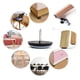 thumbnail image 2 of Deslizadores para muebles Furnigear de 1" con clavo, 24 unidades, 2 of 8