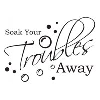 Rienda Libre Graphics - Decomural Soak Your Troubles Bathroom Ws-41016