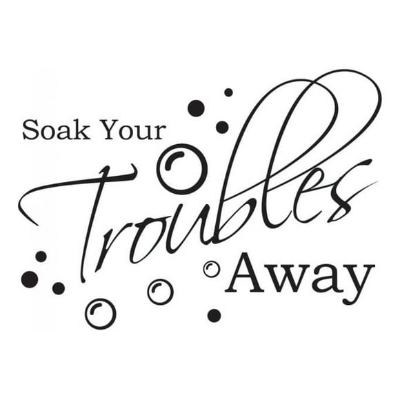 Decomural Soak Your Troubles Bathroom WS-41016