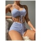 thumbnail image 5 of Conjunto De Bikini A Rayas Con Short Tirantes Finos, 5 of 7