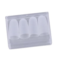 Magideal - 4 Protectores De Silicona Para Dedos De Guitarra, Cubiertas De Protección Para Los Dedos De Guitarra, Tapas Para Principiantes , L L