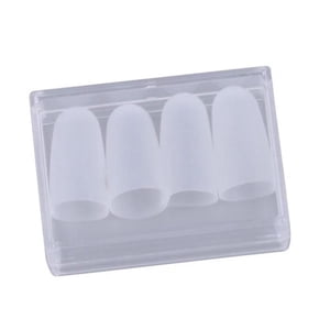 Magideal - 4 Protectores De Silicona Para Dedos De Guitarra, Cubiertas De Protección Para Los Dedos De Guitarra, Tapas Para Principiantes , L L